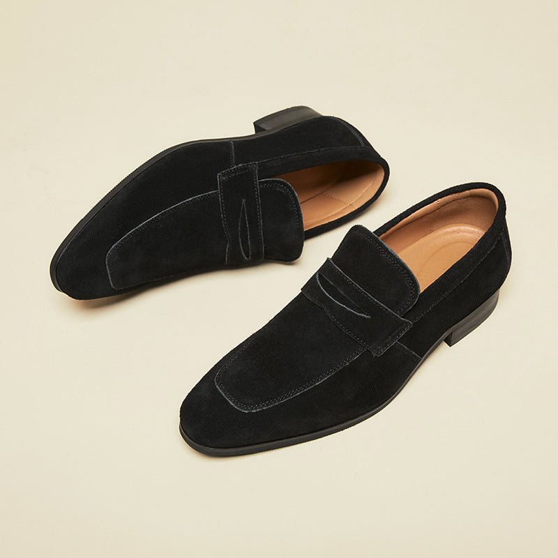 Prestige Suede Loafers by Charles Harrington - INTOFA