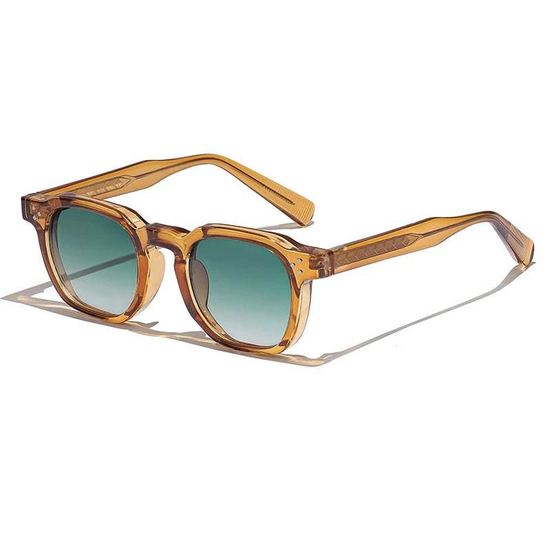 Punk Edge Retro Sunglasses - Intofa