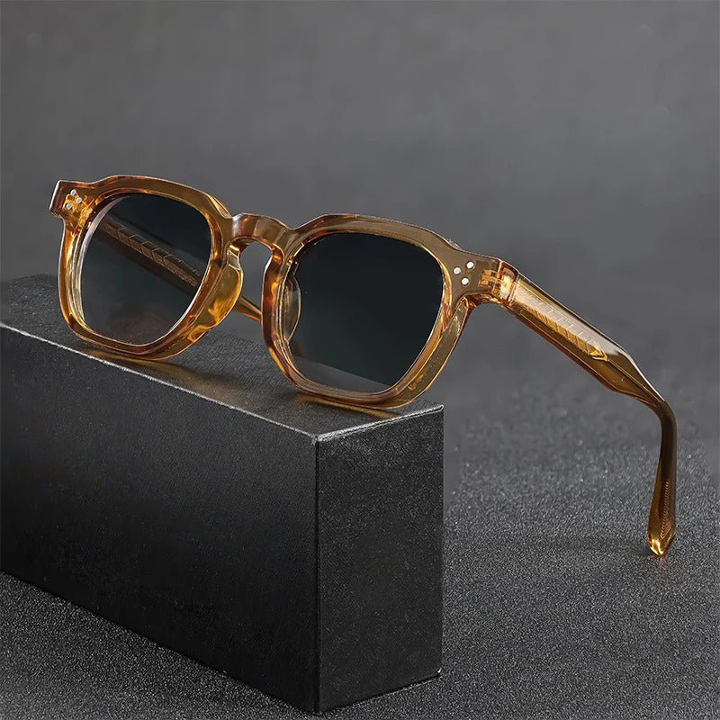Punk Edge Retro Sunglasses - Intofa