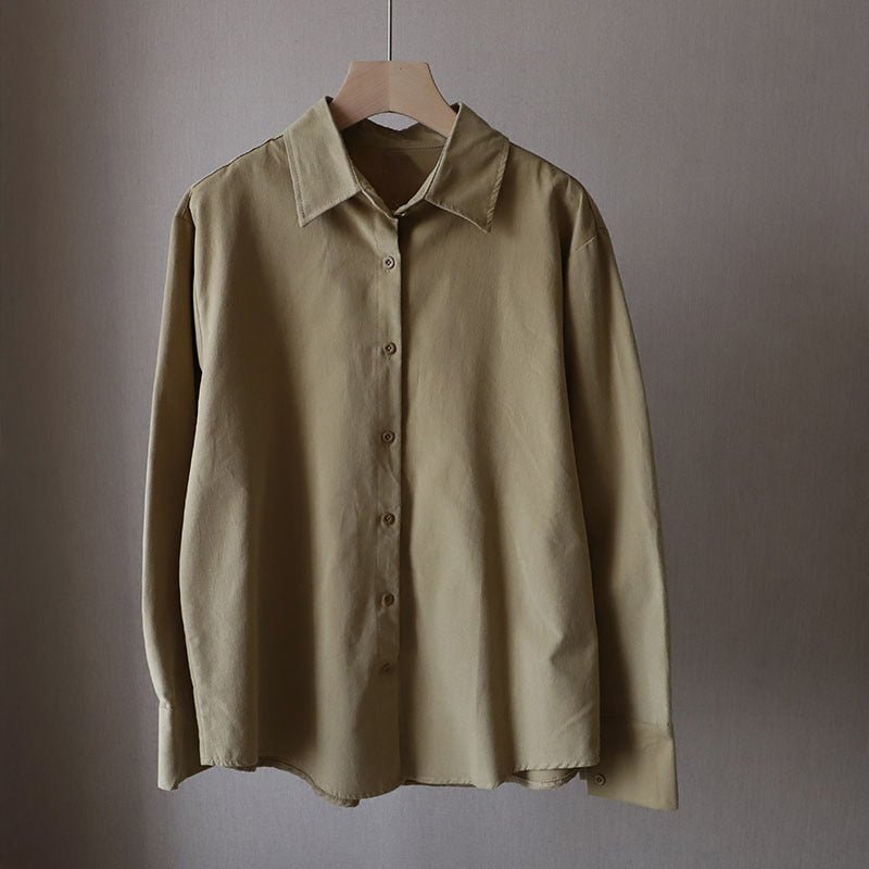 Rennes Cotton Shirt by Céleste Bouchard - Intofa