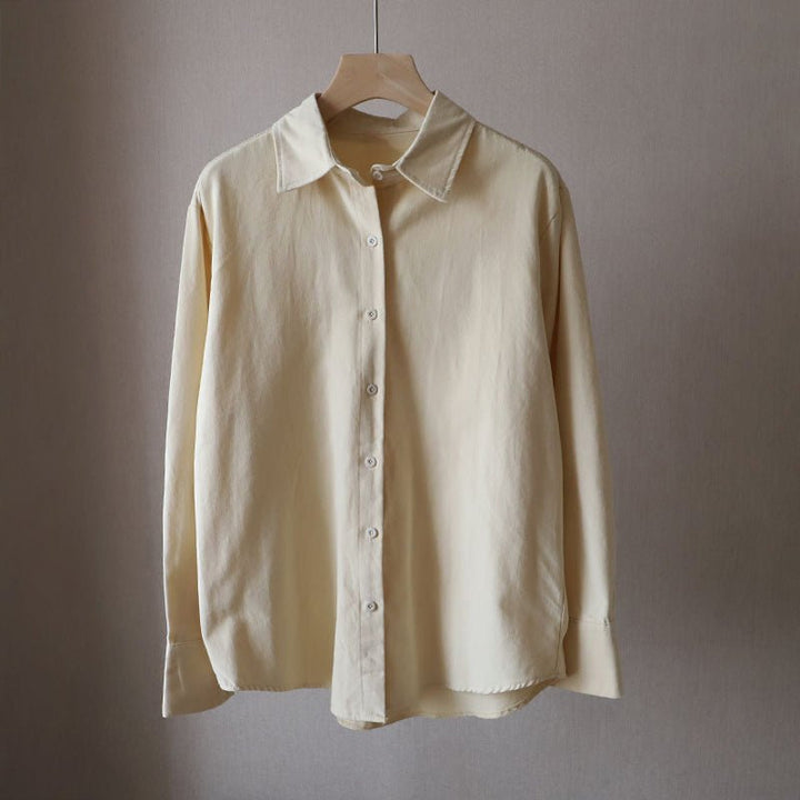Rennes Cotton Shirt by Céleste Bouchard - Intofa