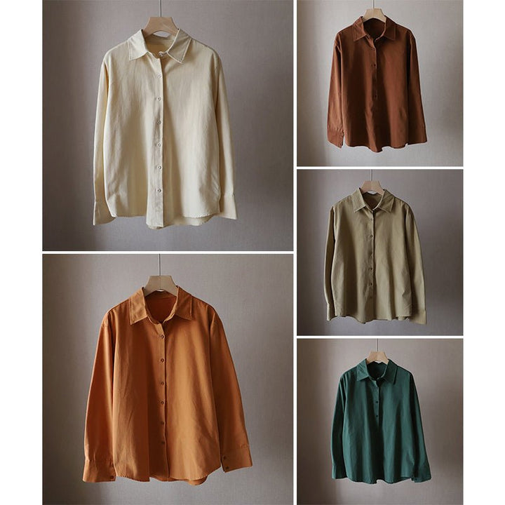 Rennes Cotton Shirt by Céleste Bouchard - Intofa