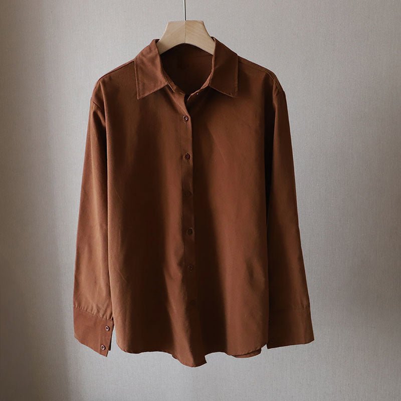 Rennes Cotton Shirt by Céleste Bouchard - Intofa
