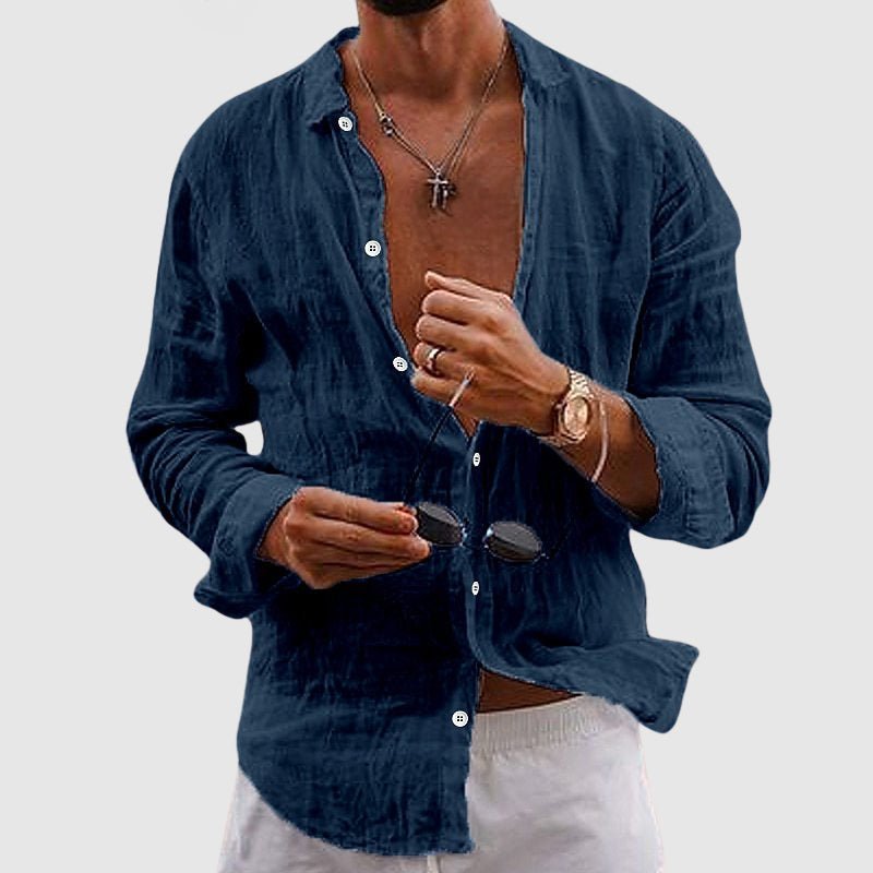 Tom Rains Belmar Linen Shirt - Intofa