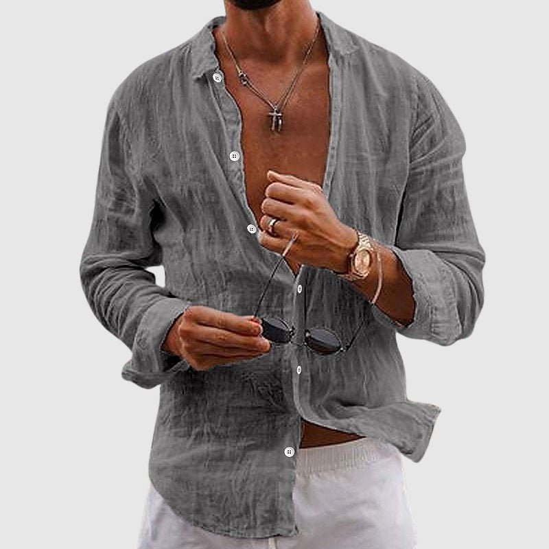 Tom Rains Belmar Linen Shirt - Intofa