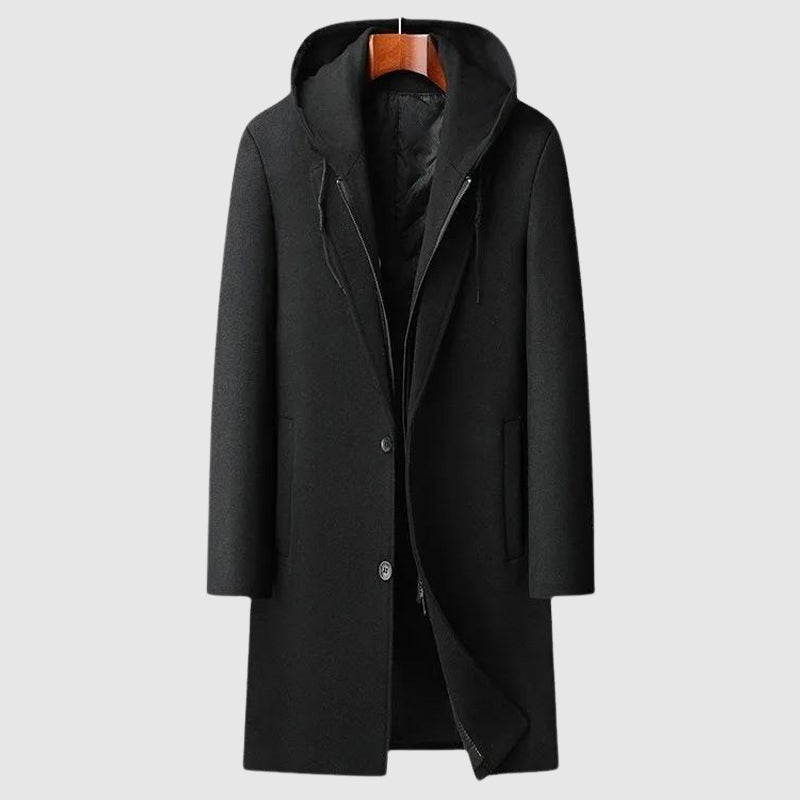 Tom Rains Bronx Hooded Coat - Intofa