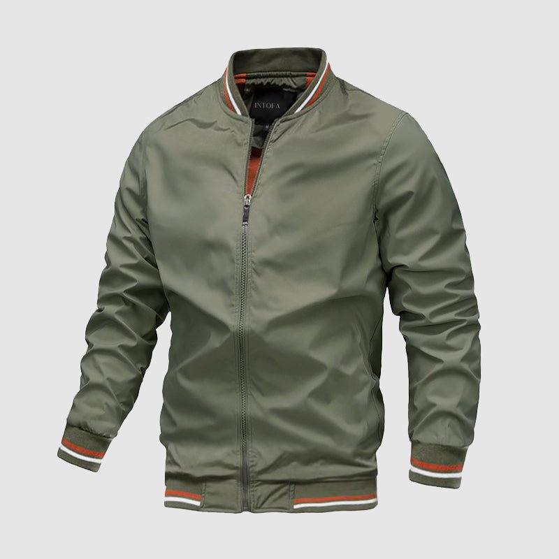 Tom Rains Casual Bomber Jacket - Intofa