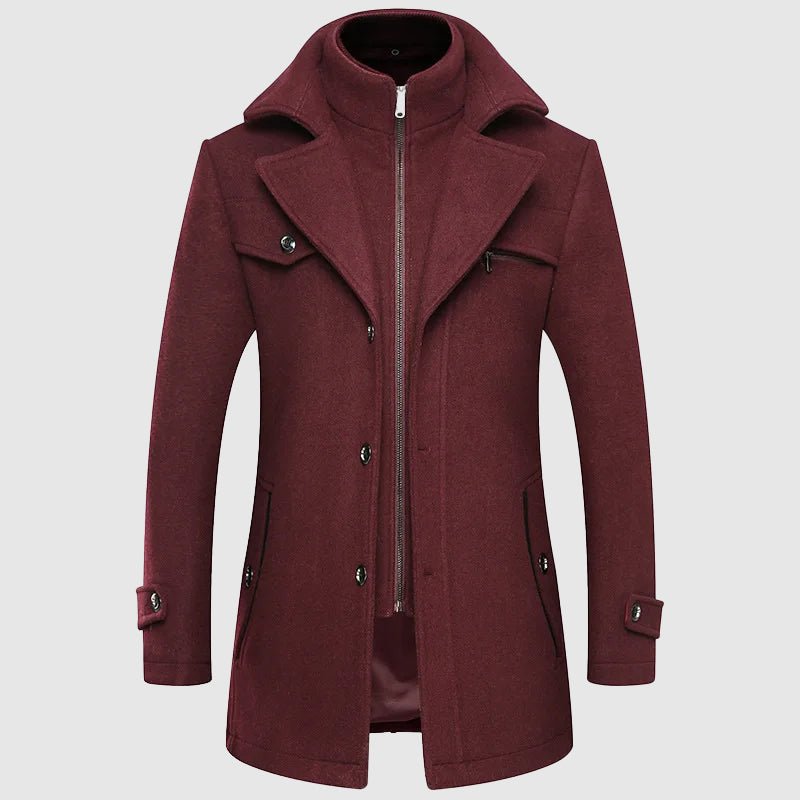 Tom Rains Chadron Woolen Coat - INTOFA