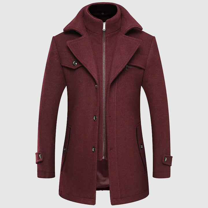 Tom Rains Chadron Woolen Coat - INTOFA