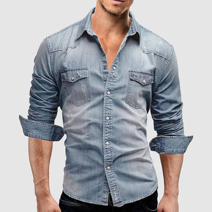 Tom Rains Miami Denim Shirt - Intofa
