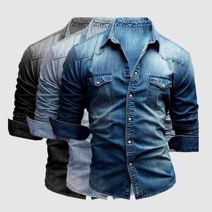 Tom Rains Miami Denim Shirt - Intofa