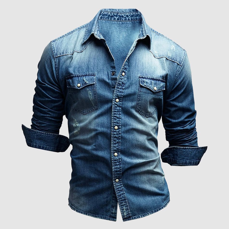 Tom Rains Miami Denim Shirt - Intofa