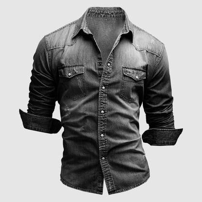 Tom Rains Miami Denim Shirt - Intofa