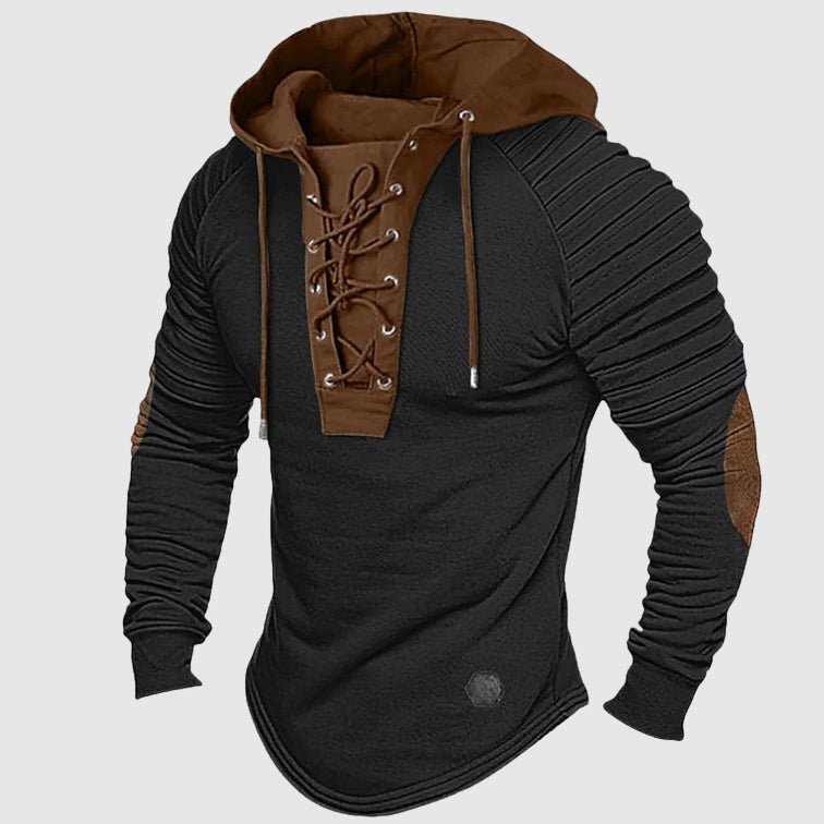 Tom Rains Pioneer Lace - Up Hooded Sweater - Intofa