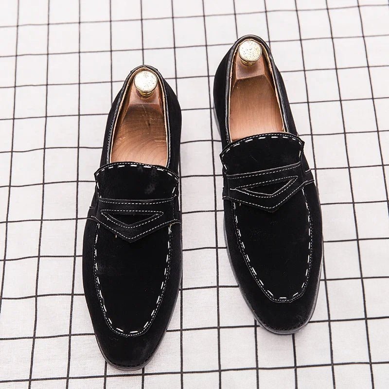 Tom Rains Ravello Leather Loafers - INTOFA