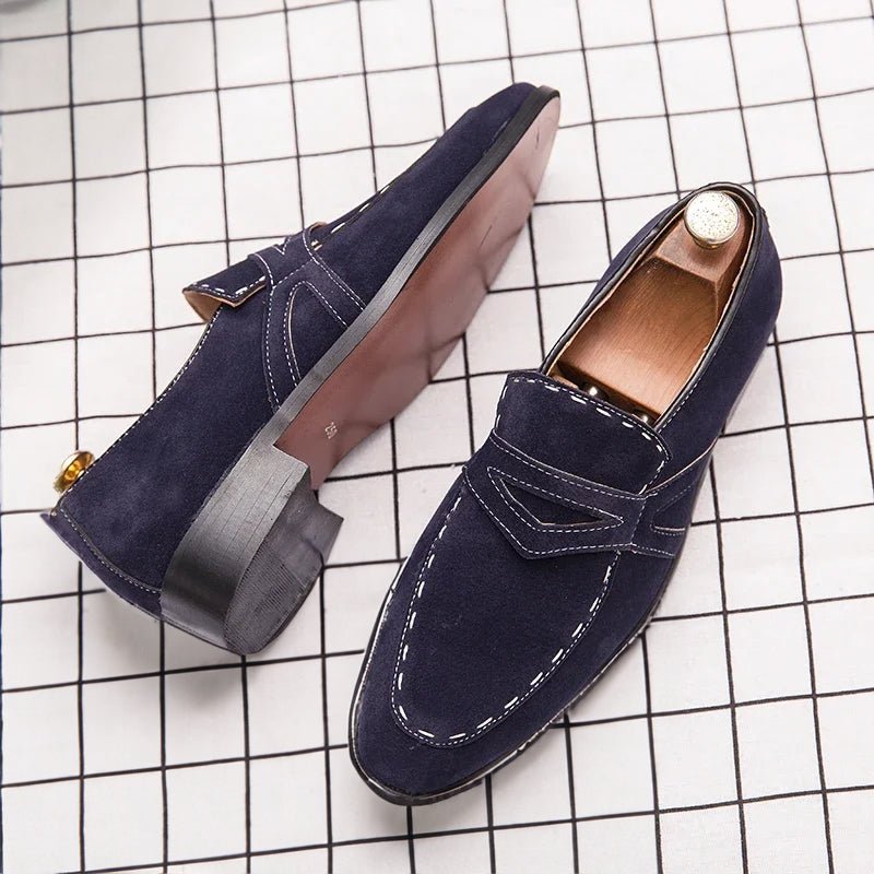 Tom Rains Ravello Leather Loafers - INTOFA