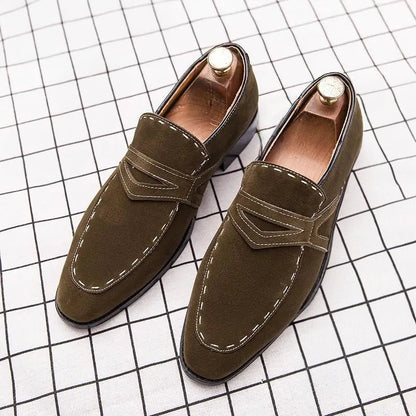 Tom Rains Ravello Leather Loafers - INTOFA