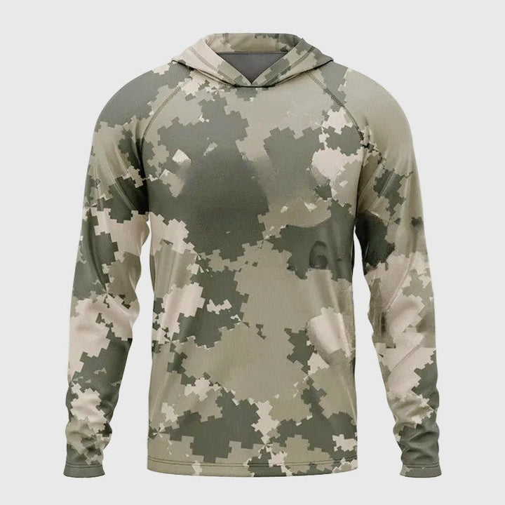 Tom Rains Urban Camo Hooded Shirt - Intofa