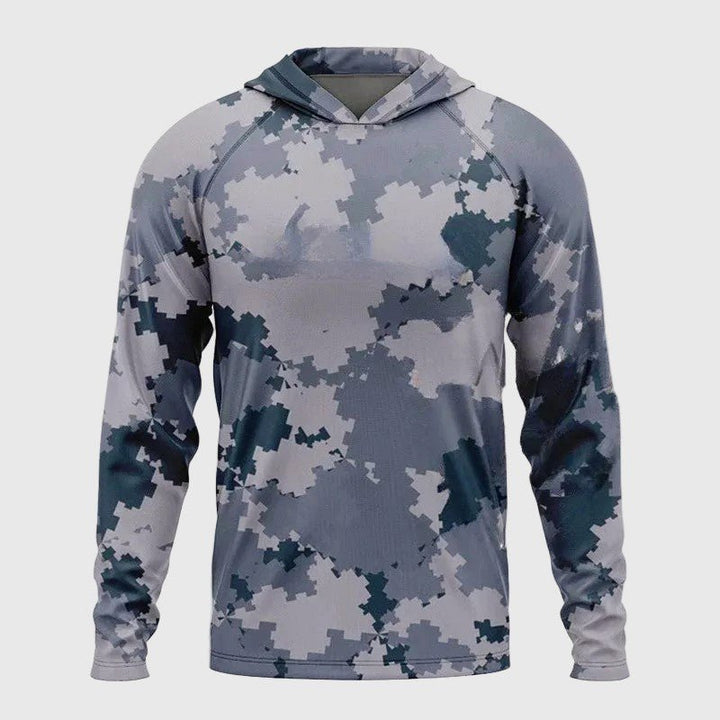 Tom Rains Urban Camo Hooded Shirt - Intofa