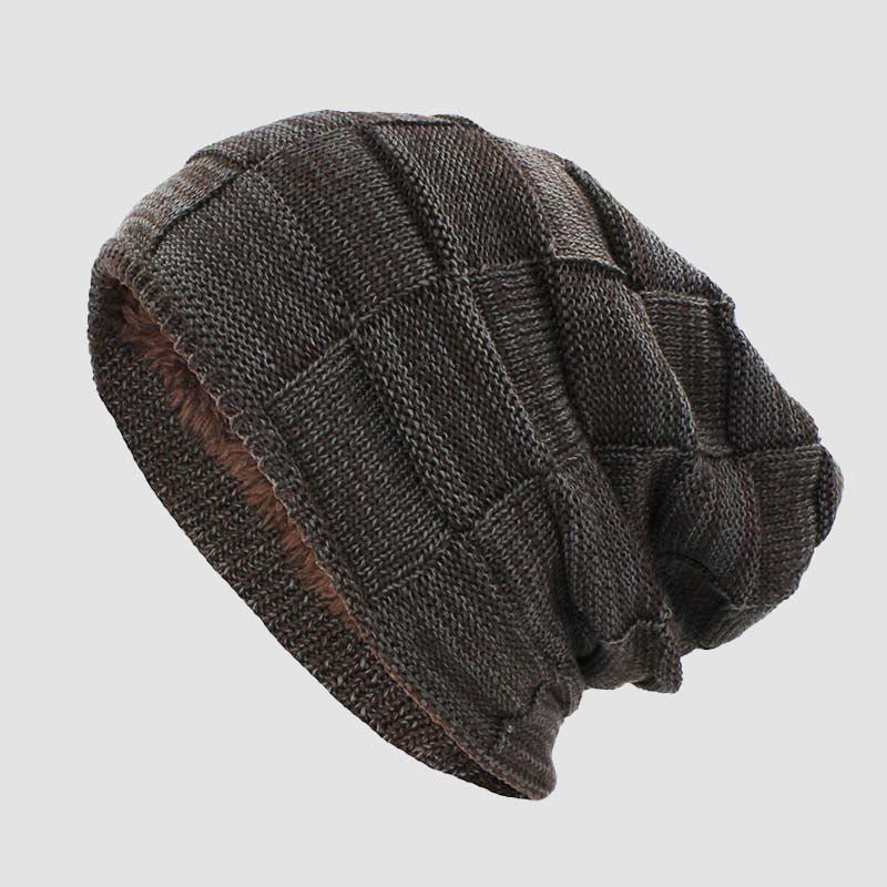 Vernon Knitted Slouchy Beanie - INTOFA