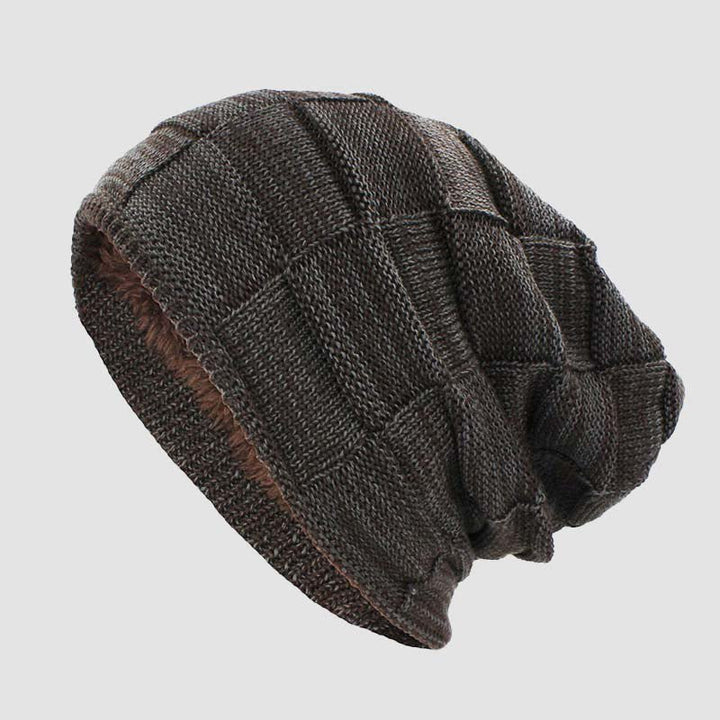 Vernon Knitted Slouchy Beanie - INTOFA