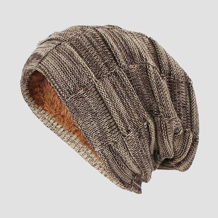 Vernon Knitted Slouchy Beanie - INTOFA