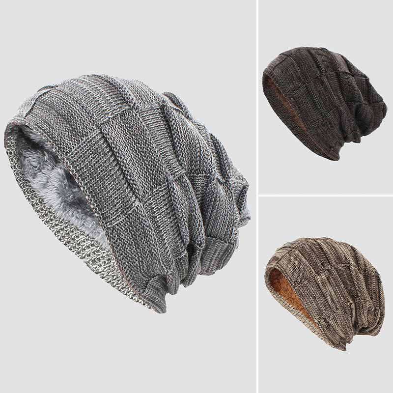 Vernon Knitted Slouchy Beanie - INTOFA