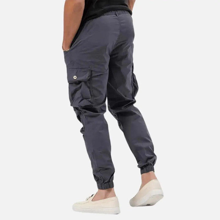 Victor Duval Cargo Pants with Elastic Cuffs - Intofa
