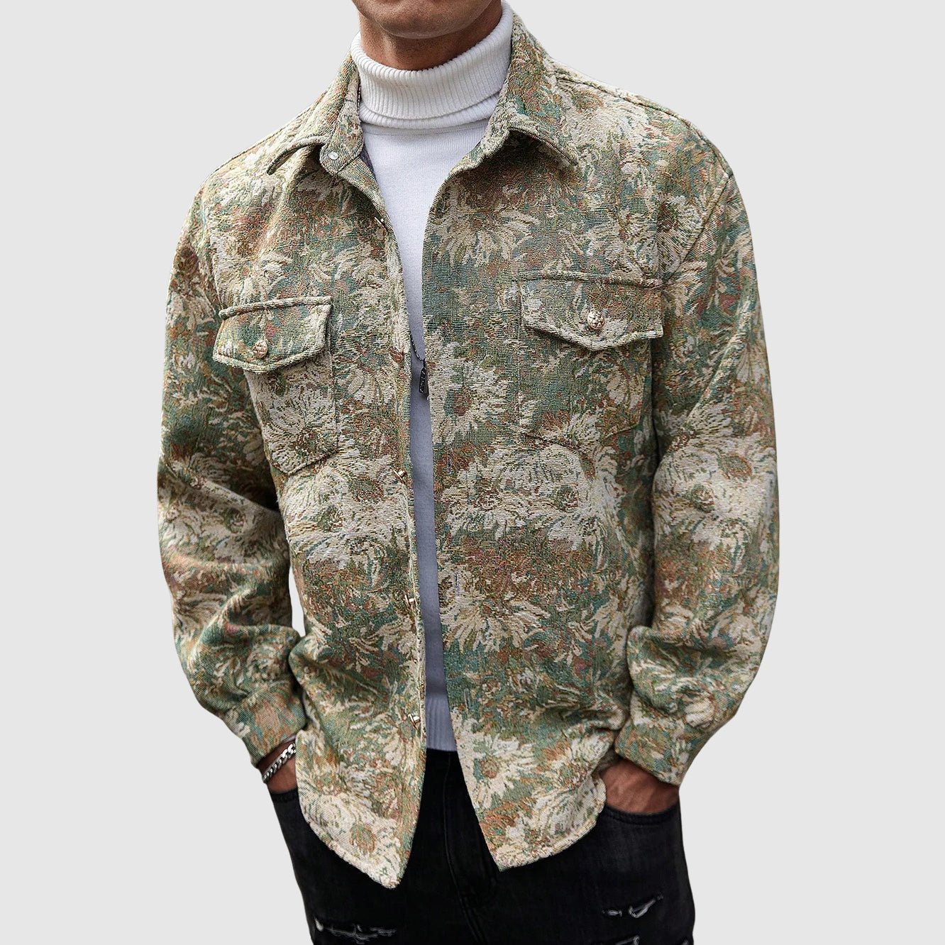 Victor Duval Casual Bloom Jacket - Intofa