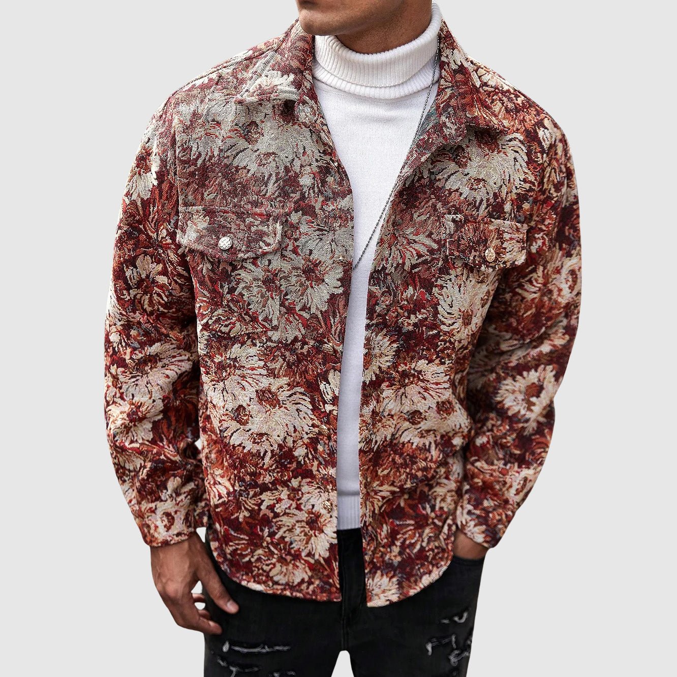 Victor Duval Casual Bloom Jacket - Intofa