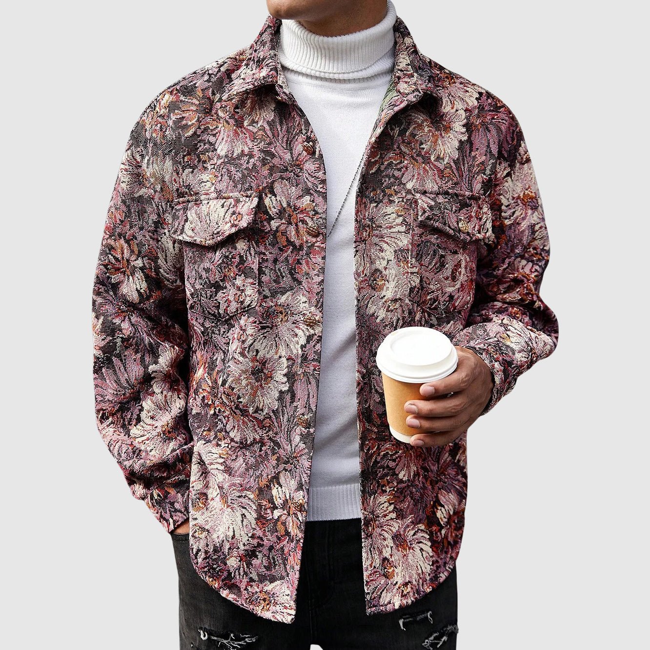 Victor Duval Casual Bloom Jacket - Intofa