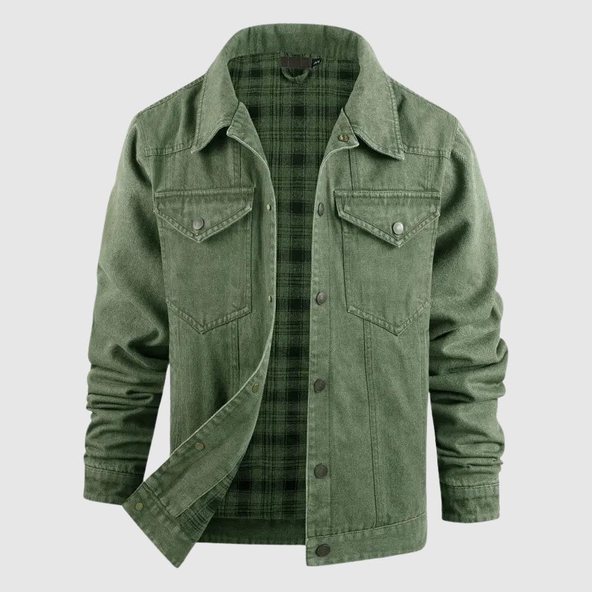 Victor Duval Casual Cotton Jacket - Intofa