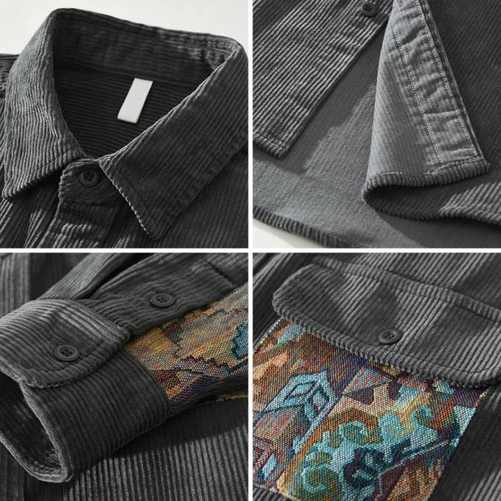 Victor Duval Clifton Corduroy Shirt - INTOFA