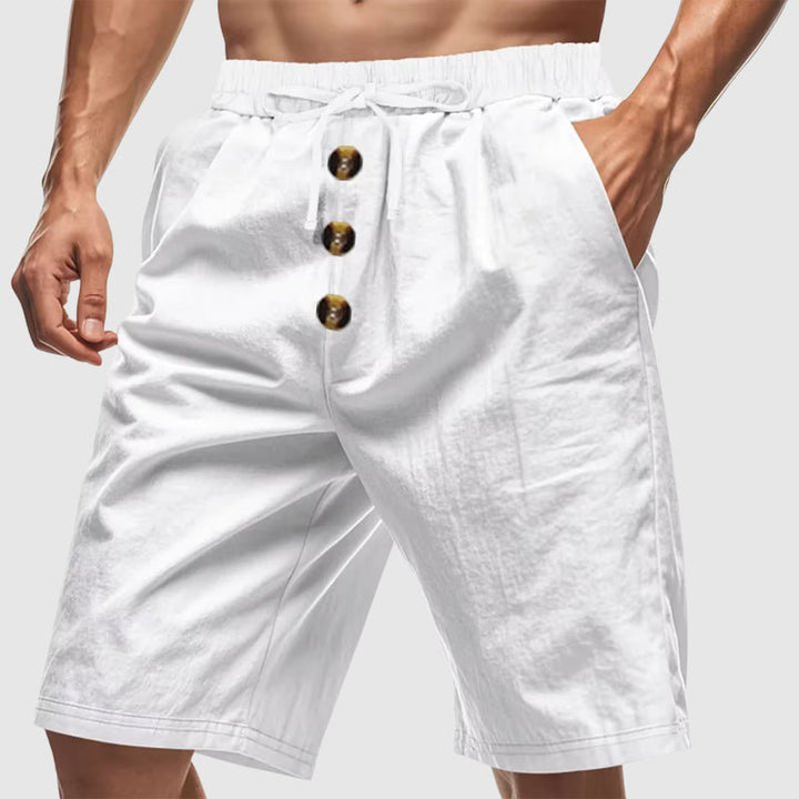 Victor Duval Corsica Cotton Shorts - Intofa