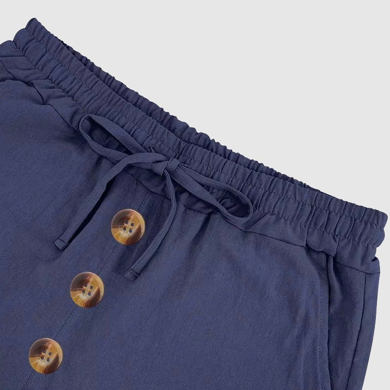 Victor Duval Corsica Cotton Shorts - Intofa