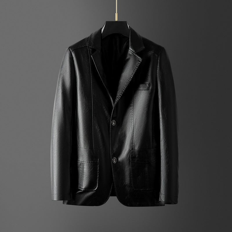 Victor Duval Executive Leather Coat - INTOFA