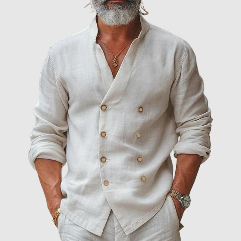 Victor Duval Grand Collar Shirt - Intofa