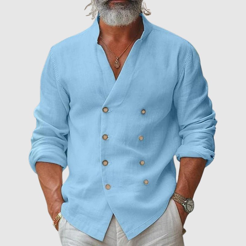 Victor Duval Grand Collar Shirt - Intofa