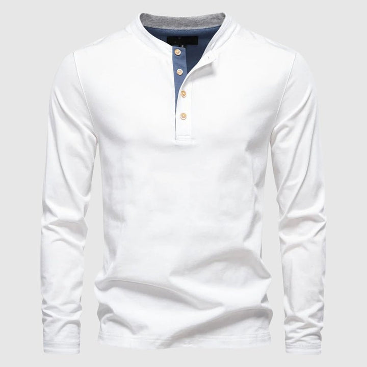 Victor Duval Irvington Henley Shirt - Intofa