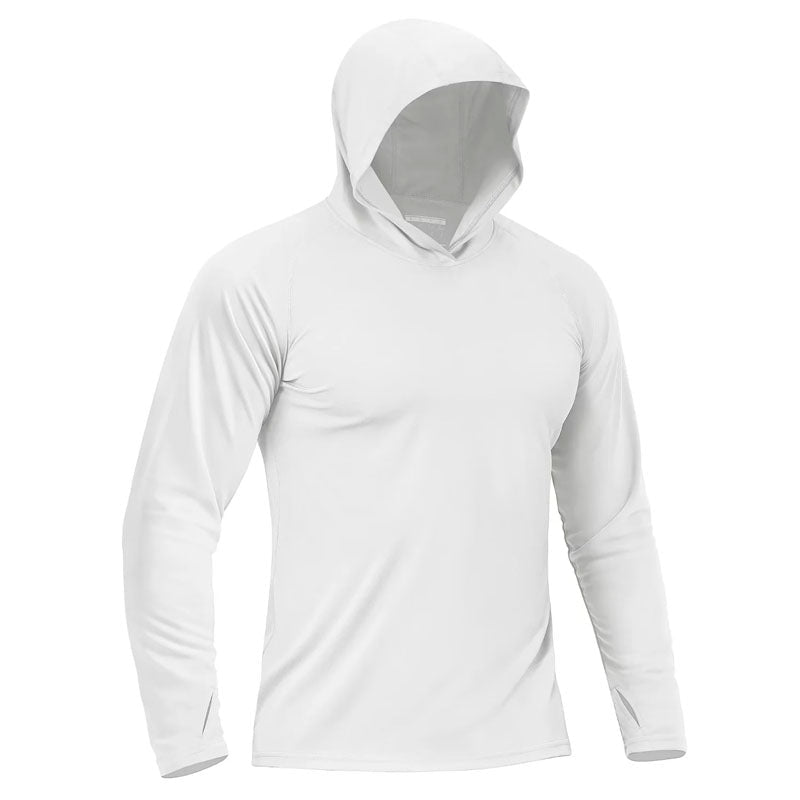 Victor Duval Long Sleeve Hooded Sports Shirt - Intofa