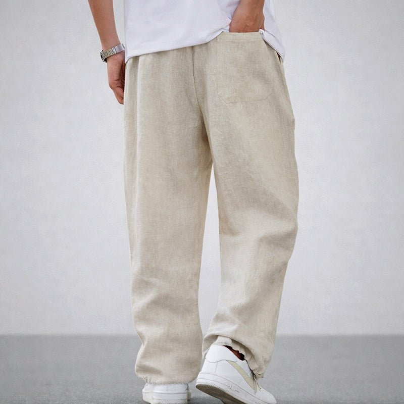 Victor Duval Loose Cotton Pants - Intofa