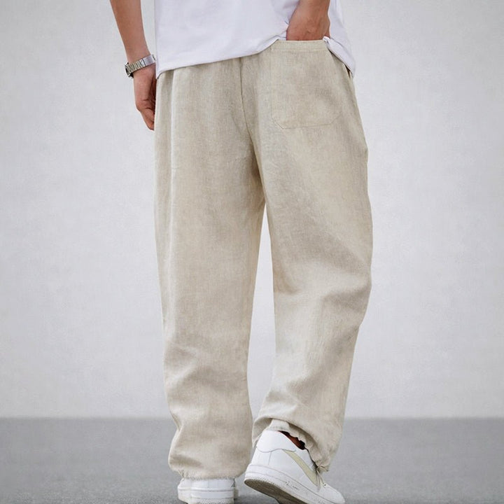 Victor Duval Loose Cotton Pants - Intofa