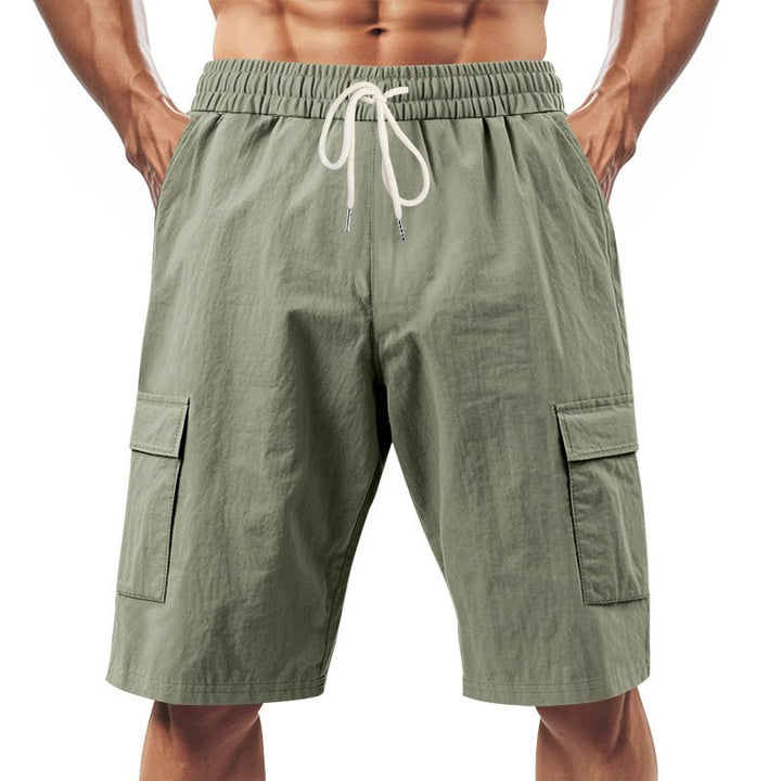 Victor Duval Midtown Linen Shorts - Intofa