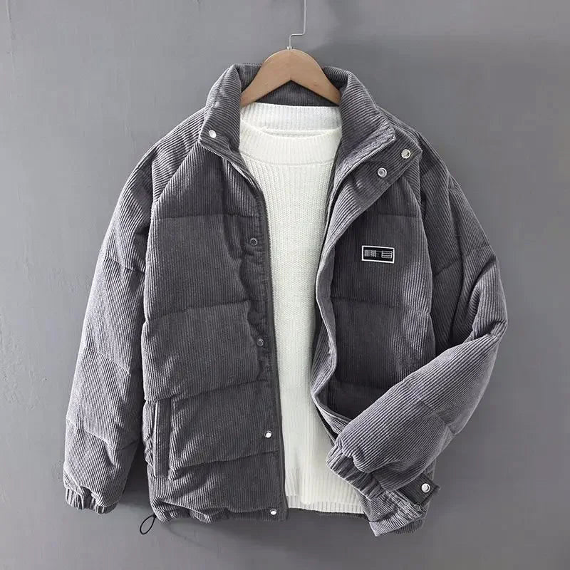 Victor Duval Padded Corduroy Jacket - Intofa