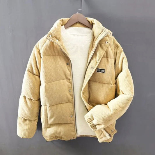 Victor Duval Padded Corduroy Jacket - Intofa
