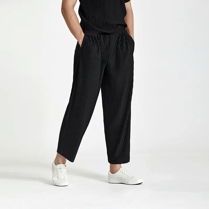 Victor Duval Poissy Pleated Pants - Intofa