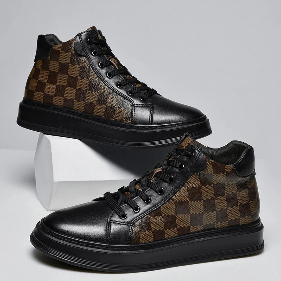 Victor Duval Quilt Step Sneakers - Intofa