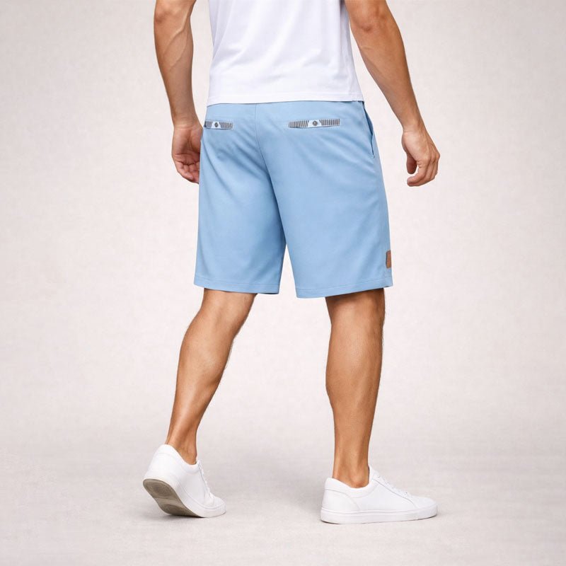 Victor Duval Shorts with Contrast Pocket Detail - Intofa