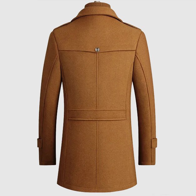 Victor Duval Sleek Wool Coat - Intofa
