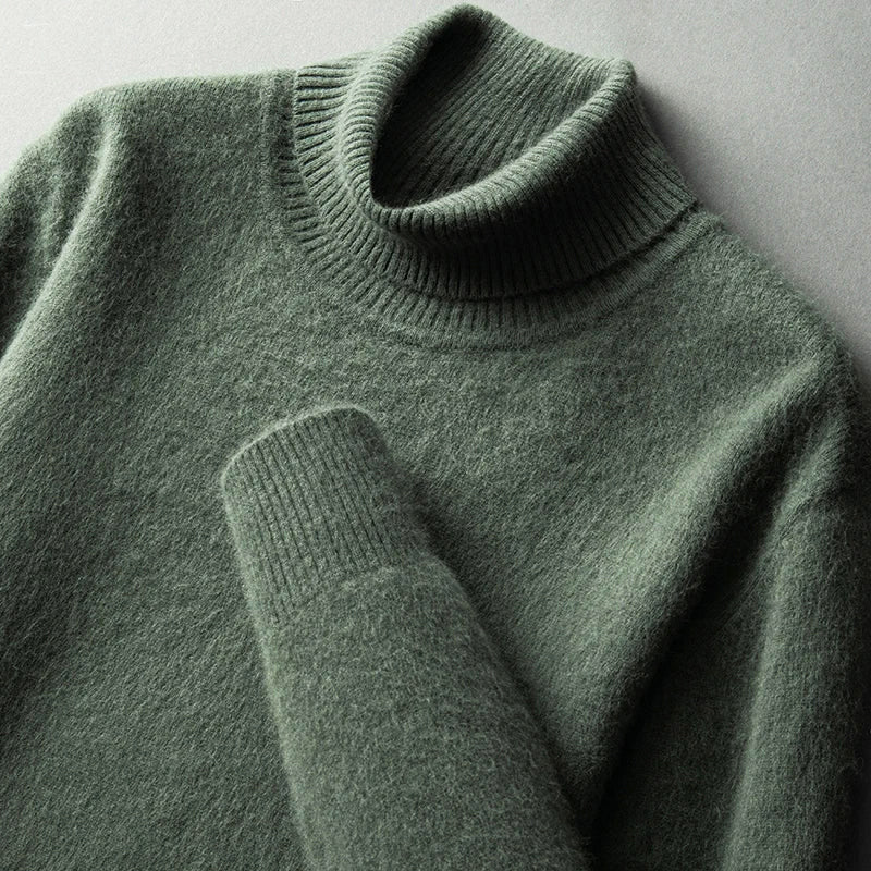 Victor Duval Soft Turtleneck Sweater - Intofa